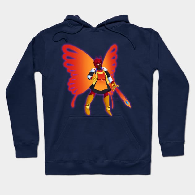 Morpho Knight Gijinka Hoodie by KirbyTardos